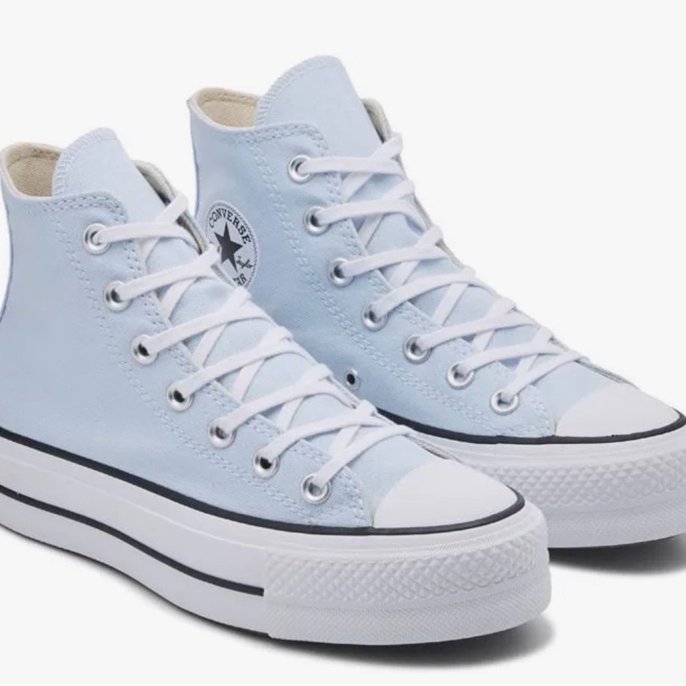 Converse Chuck Taylor Lift Platform- light blue